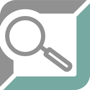 Logo der IIoT Building Blocks mit Lupe als Symbol für Explore