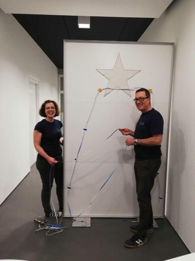 Foto von der Entwicklung des iTE SI Lighting Trees