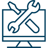 Werkzeug als Symbol fĂŒr Utilities