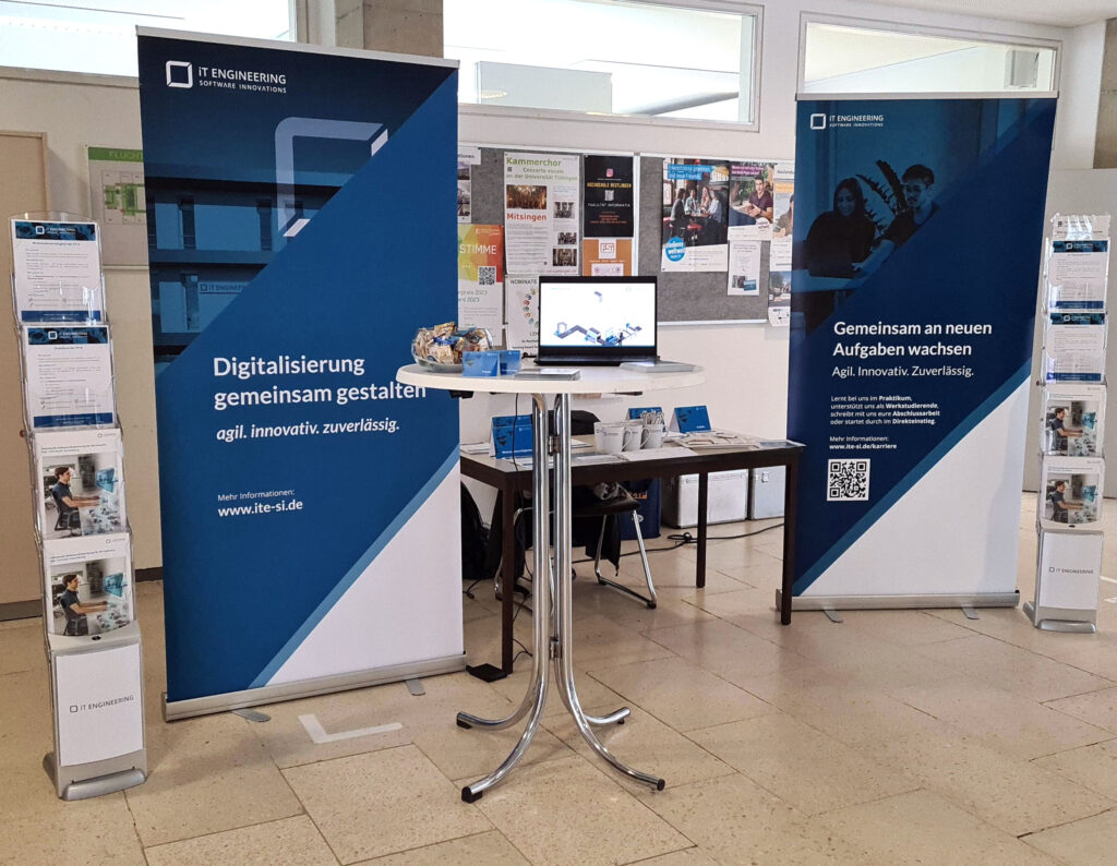 Unser Stand am TIC Career Day